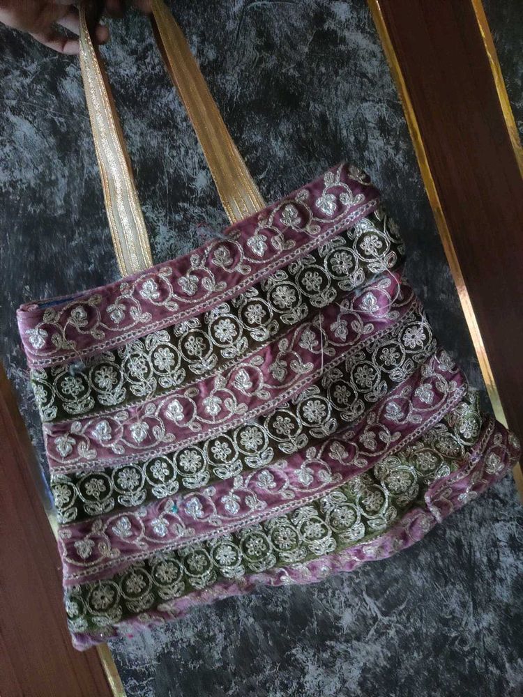New Arrival Velvet Hand Bag