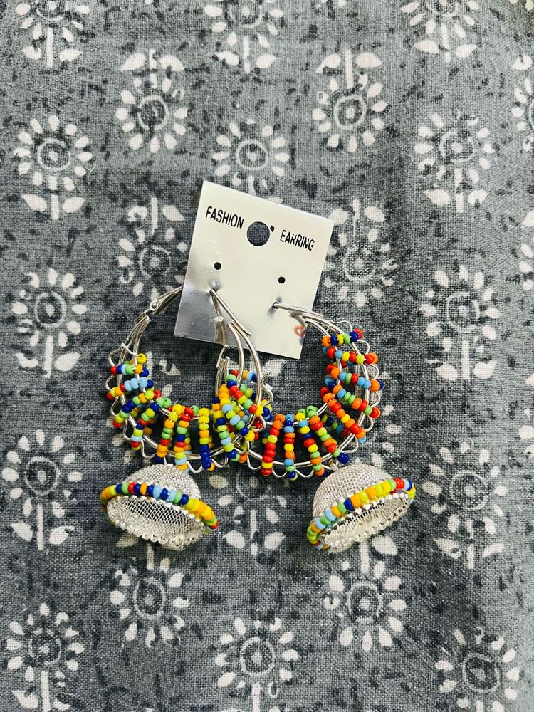 Multi Colour Earings