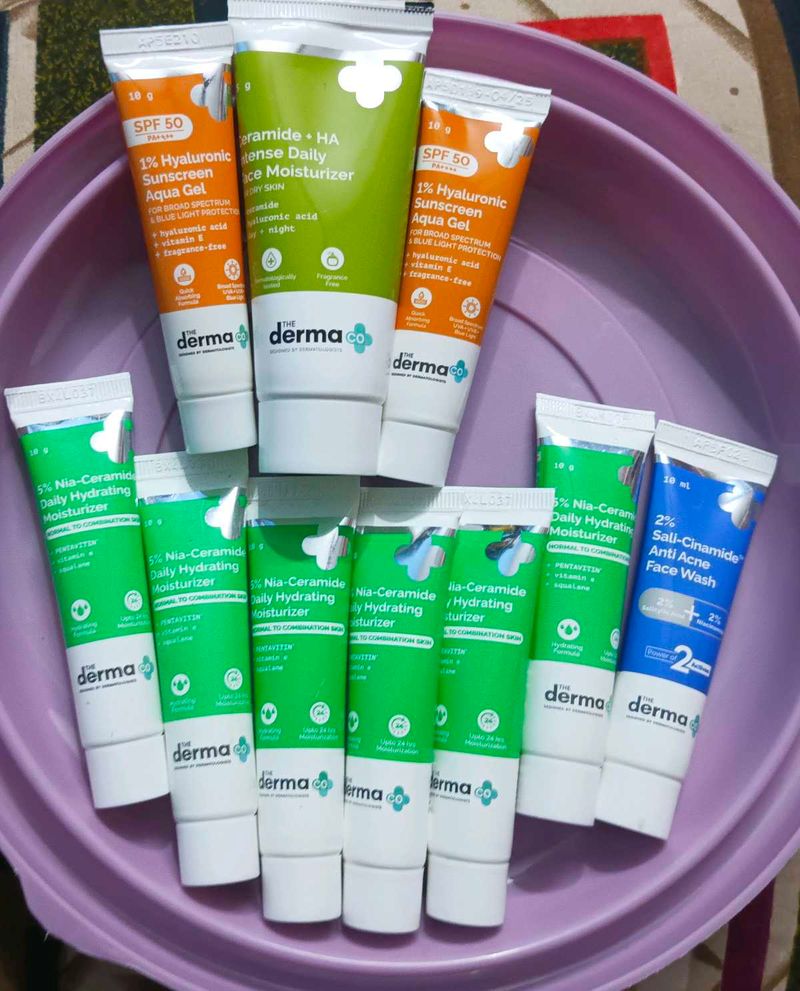 (Pack Of 10) The Derma co. Combo