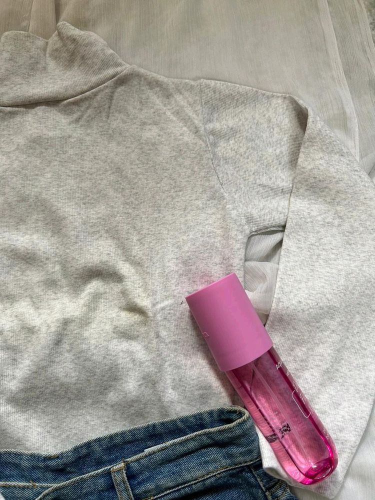 polo neck full sleeves top🧋