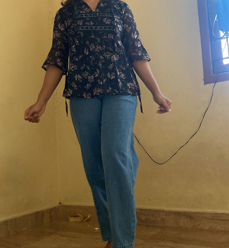 its a nice top.. wore 3times