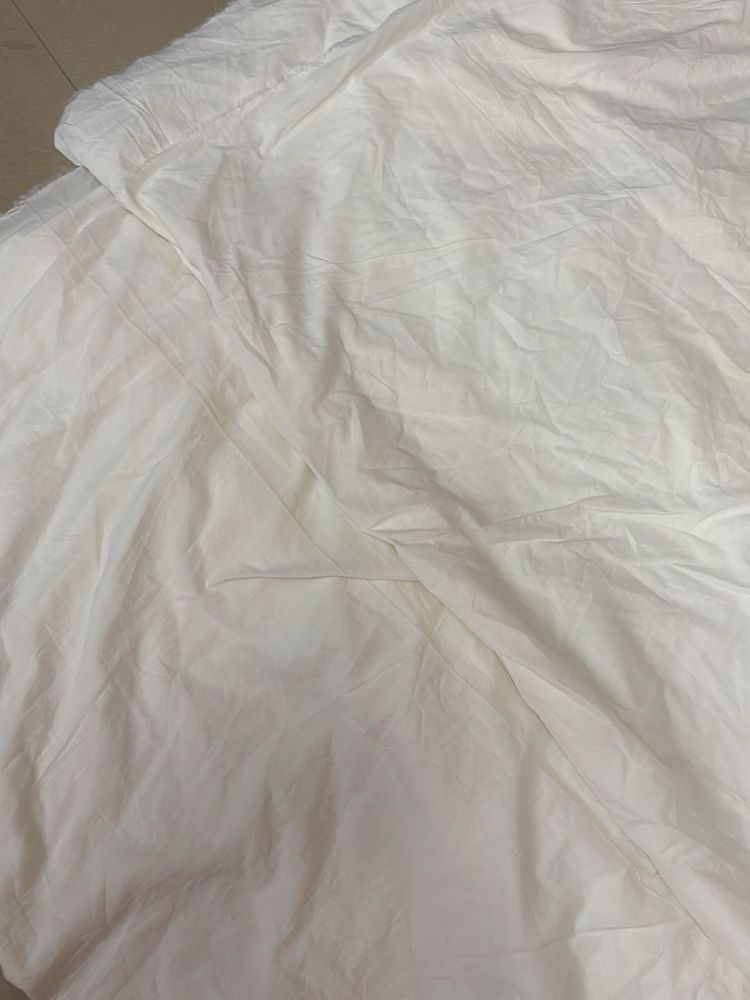 100 Meter White Cotton Fabric Available