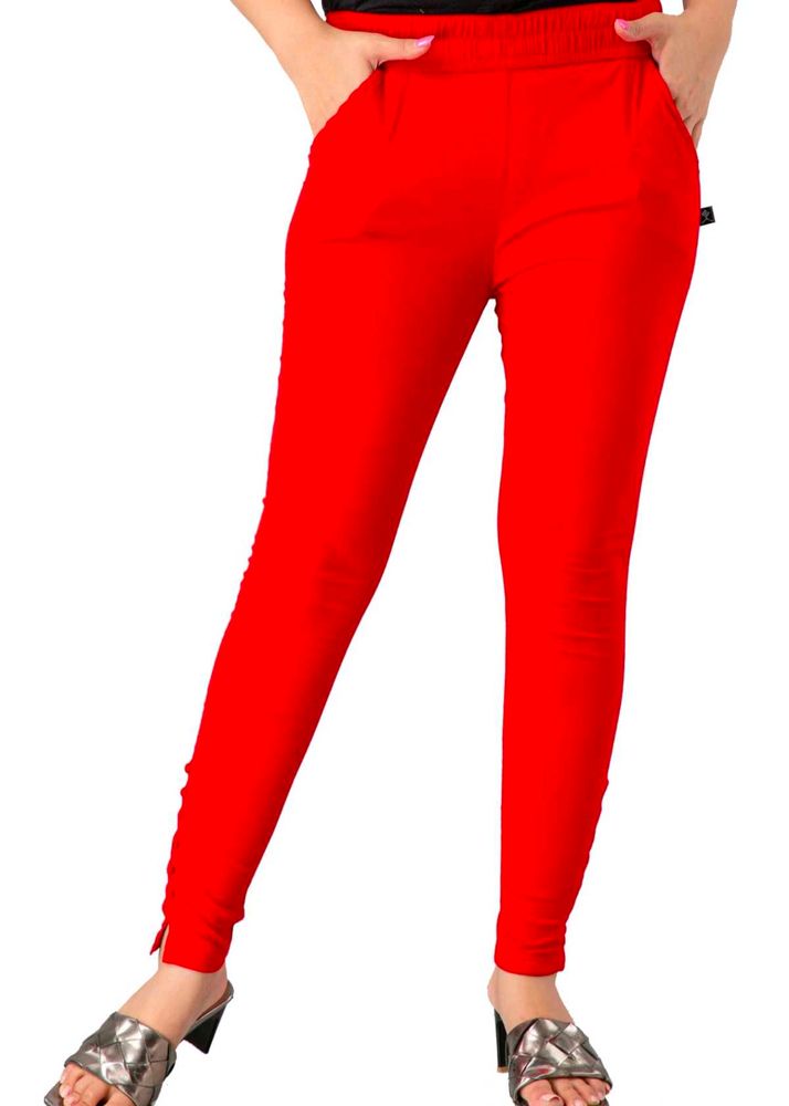 Ladybite Womens Solid Jeggings