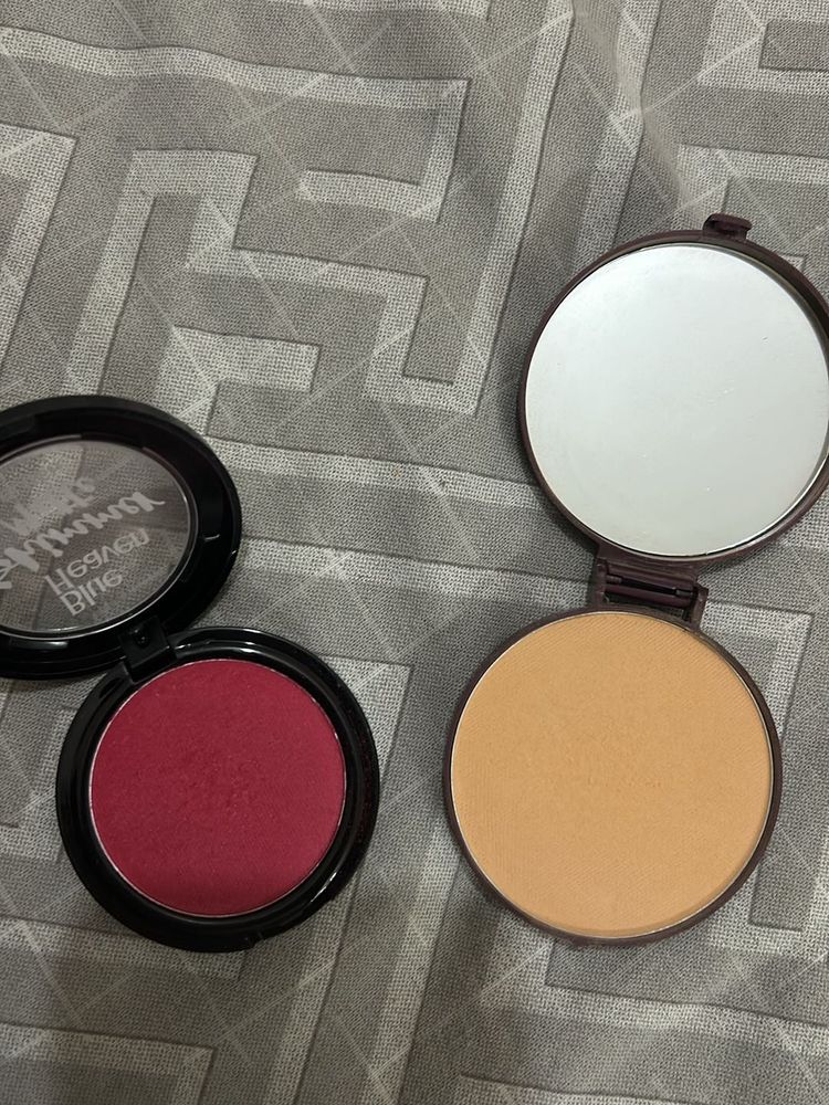 blue heaven compact and blush combo