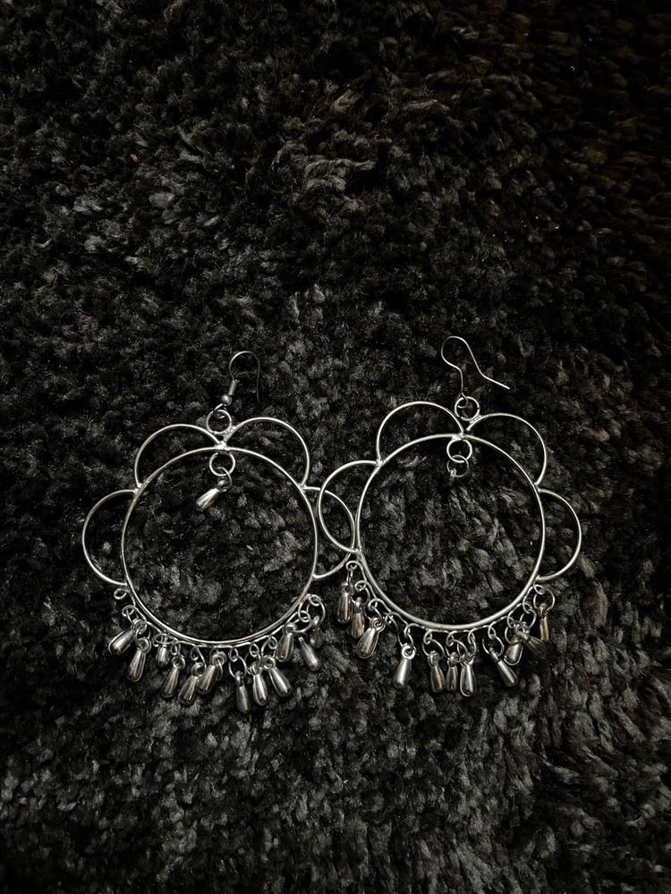 Silver Boho Earrings