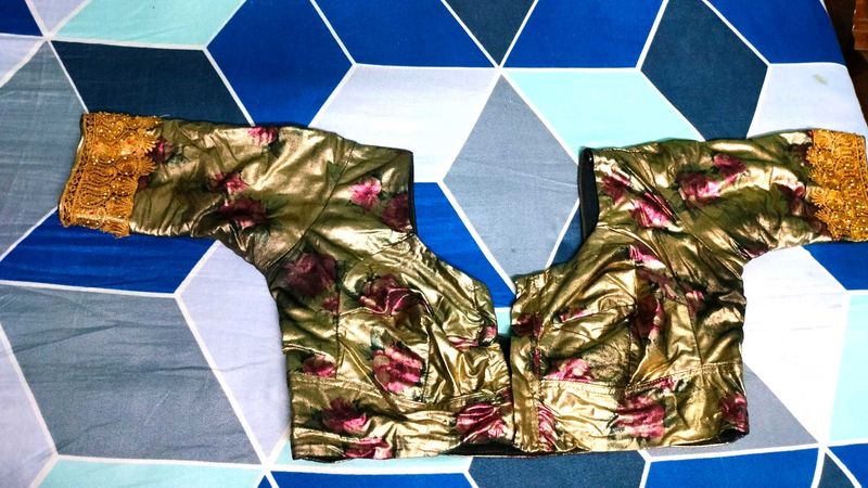 GOLDEN PURPLE BLOUSE