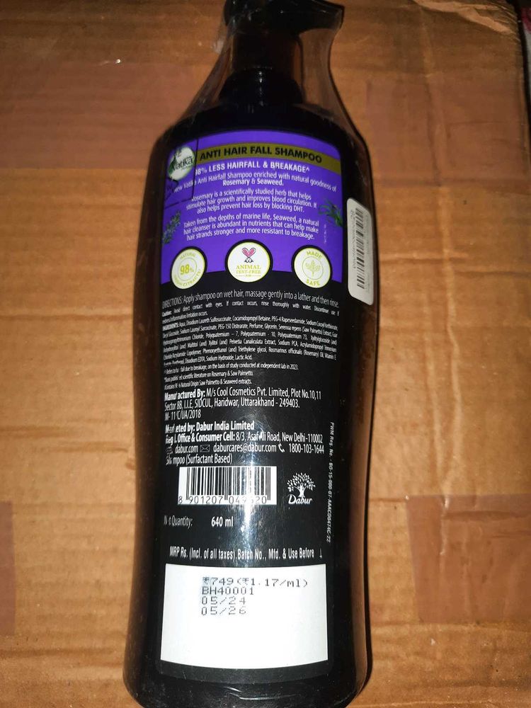 Vatika Naturals Anti Hairfall Shampoo