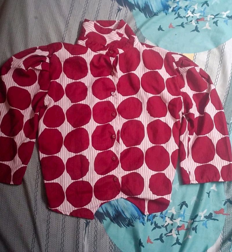 A Beautiful Crop Shirt