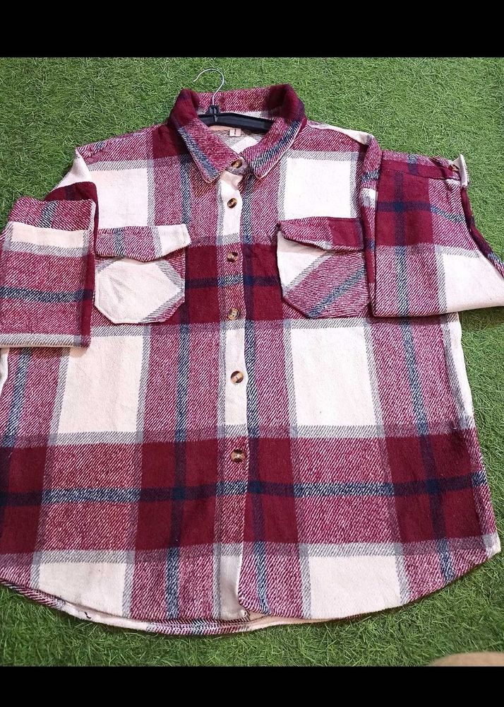 Trendy Plaid Flannel Shirt