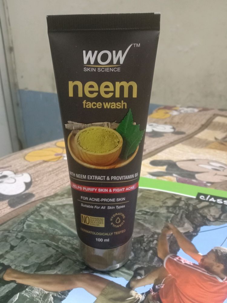Brand- Wow Skin Science. Product-Neem Face Wash
