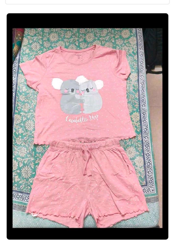 Pink Koala Pajama Set