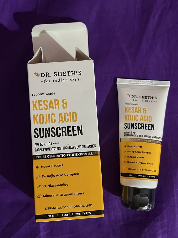 DR.SHETH’S KESAR AND KOJIC ACID