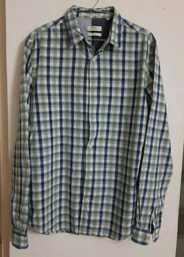 Men&#39;s Casual Checkered Shirt
