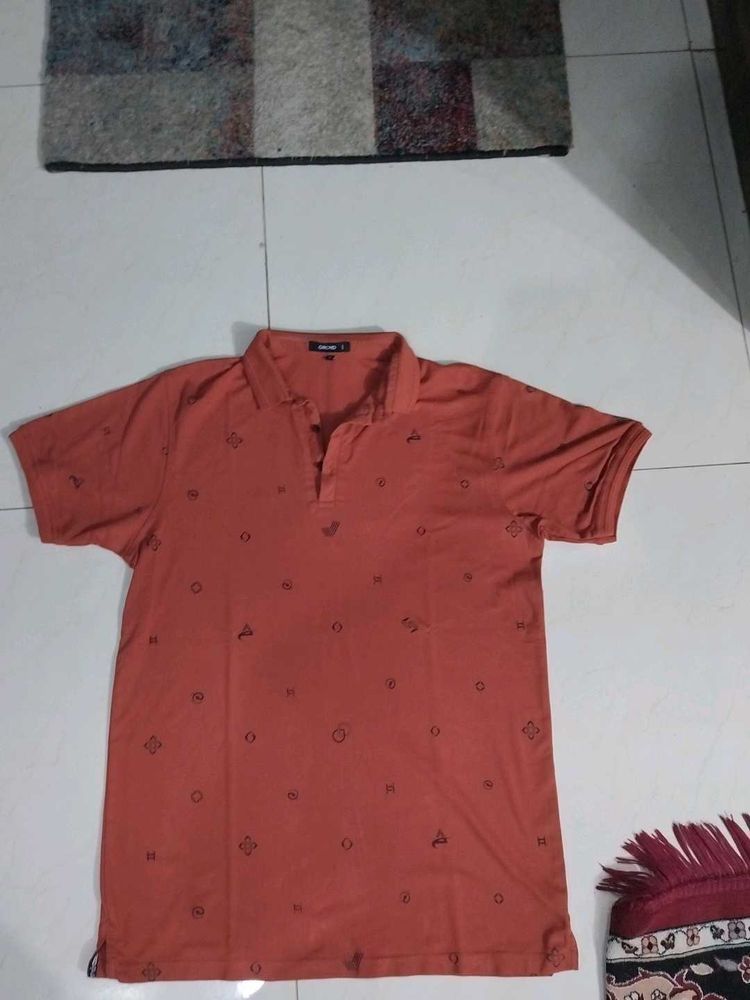 Printed Polo T-shirt
