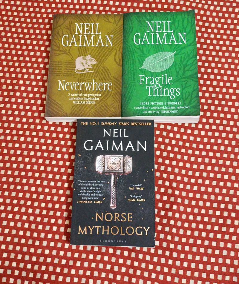 Neil Gaiman Book Bundle