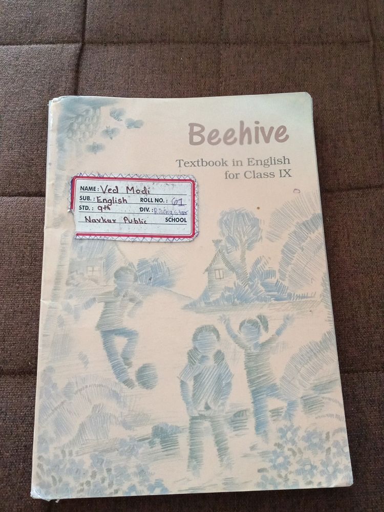 Beehive Text Book In English For Class 9