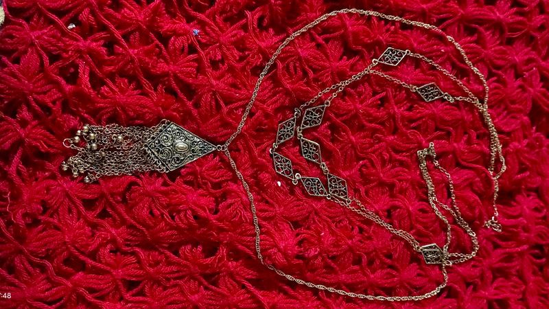 Oxidize Fency Neck Piece