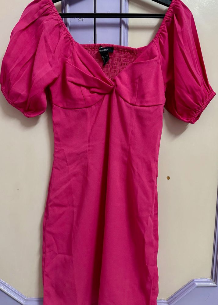Pink Mini Dress