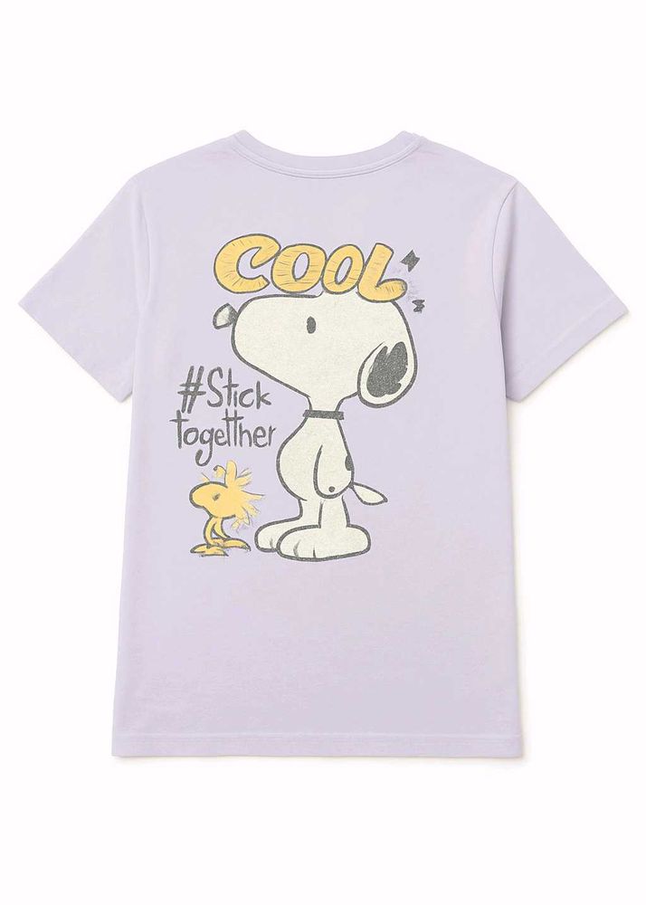 Snoopy &#34;Stick Together&#34; Tee