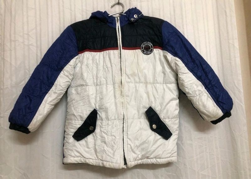 GE FERRE Blue &amp; White Jacket