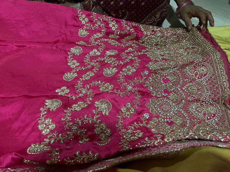 Beautiful Pink Embroidered Lehenga