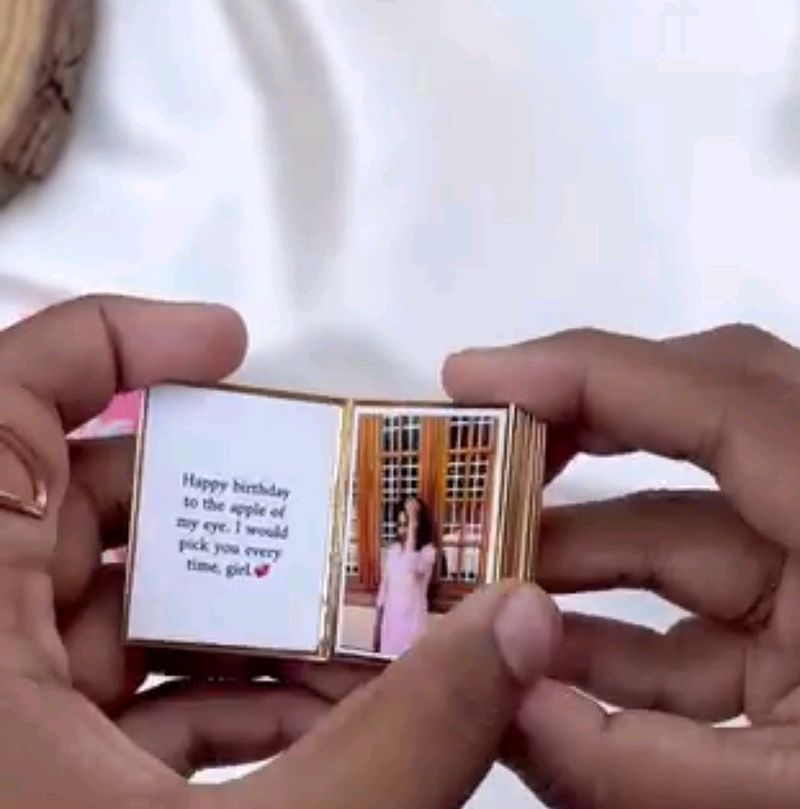 Mini Gift Albums  customized Your photo