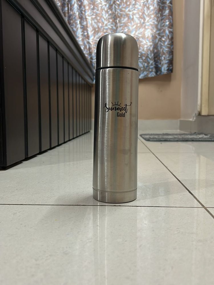 NEW STEEL TEA FLASK