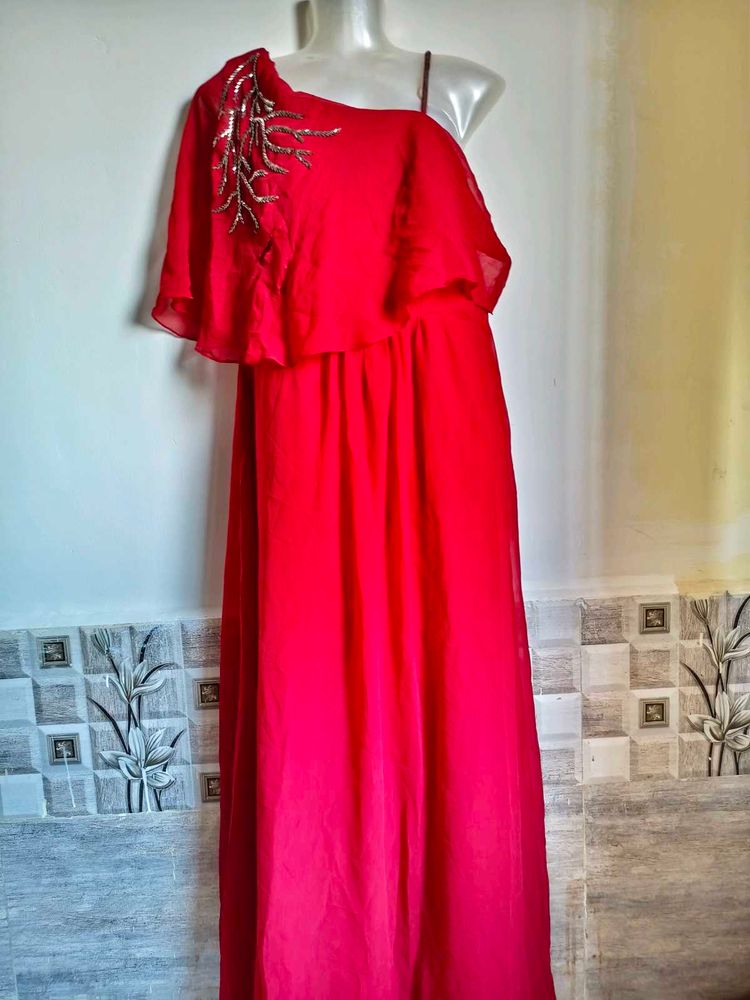 Defective Red Gown