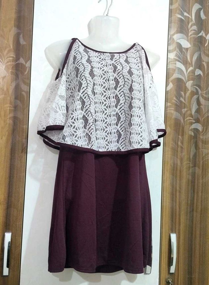 Cute Lace Top Dress