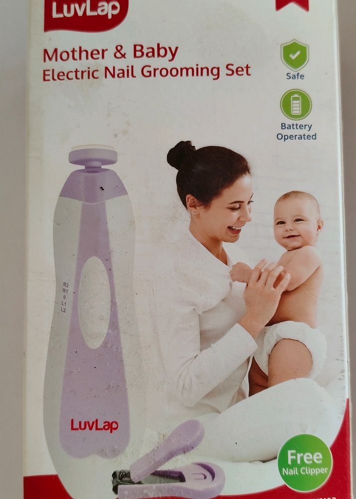 Luvlap Mother &amp; Baby Electric Nail Grooming Set