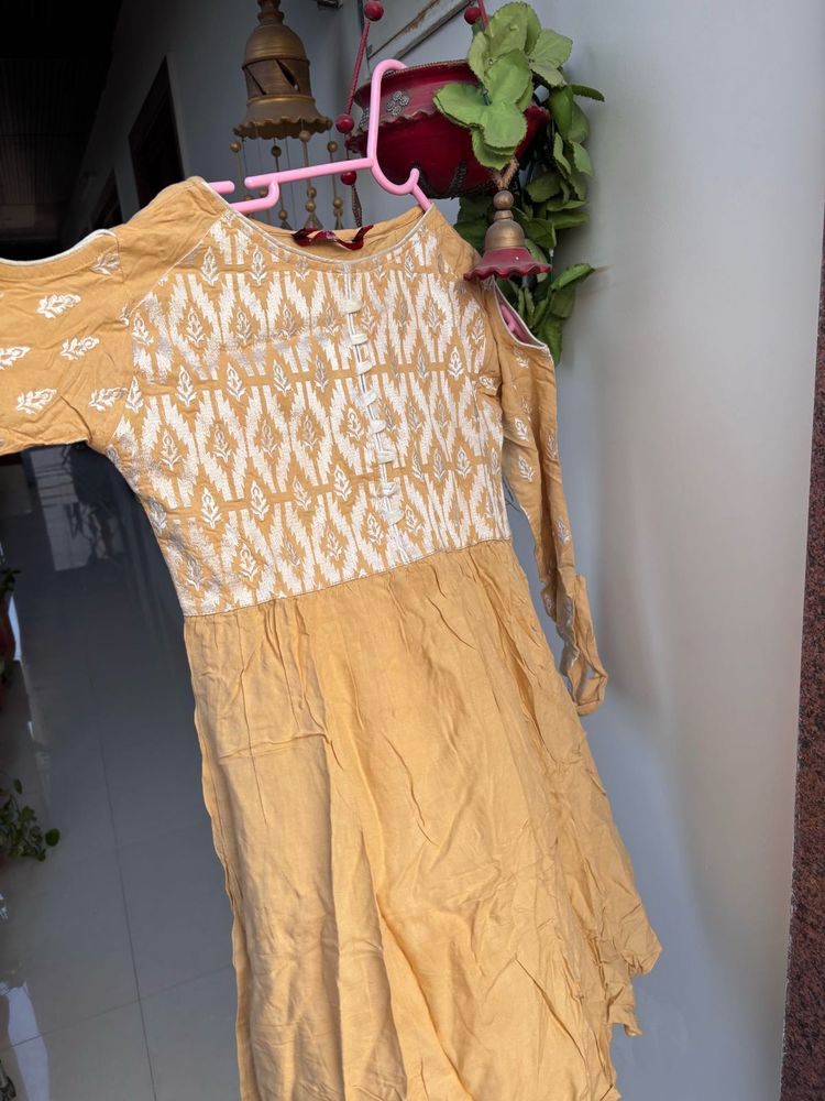 Boho Chic Yellow kurta