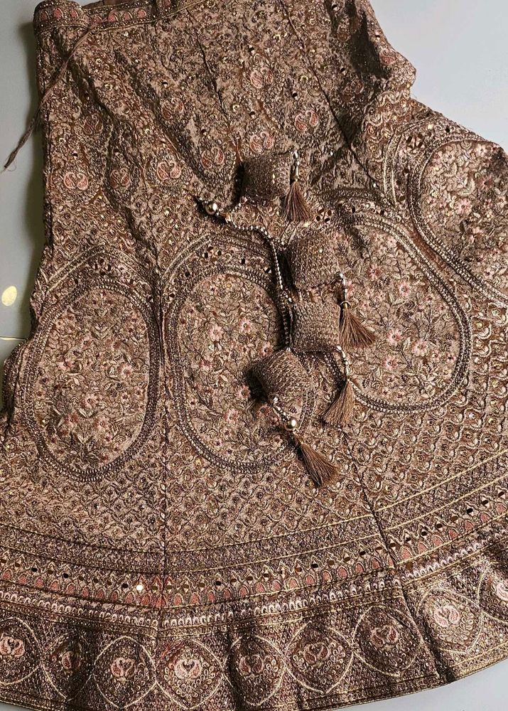 Elegant Embroidered Lehenga Skirt
