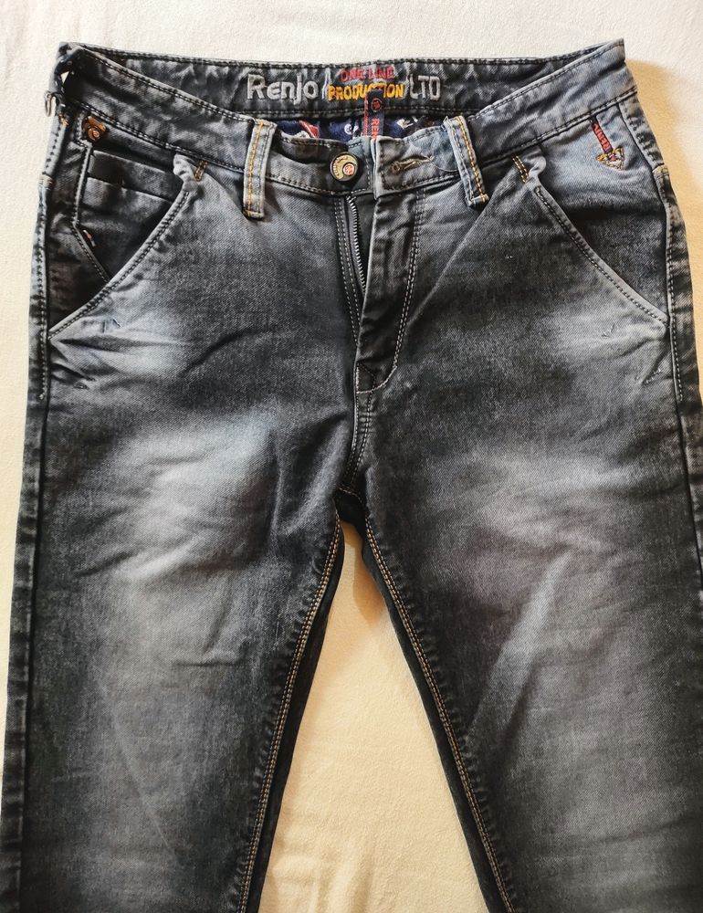Renjo Jeans Blue/Black Size - 28