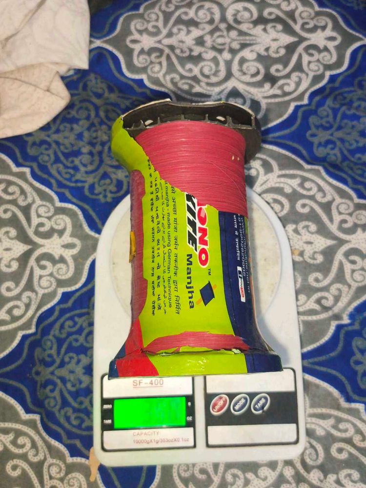 Broken Mono Kite Pink Manjha Manja Premium Gattu
