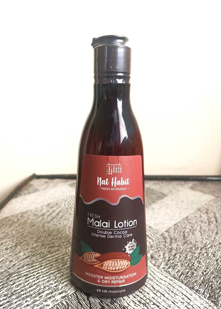 Nat Habit Fresh Malai Lotion - 250 ML