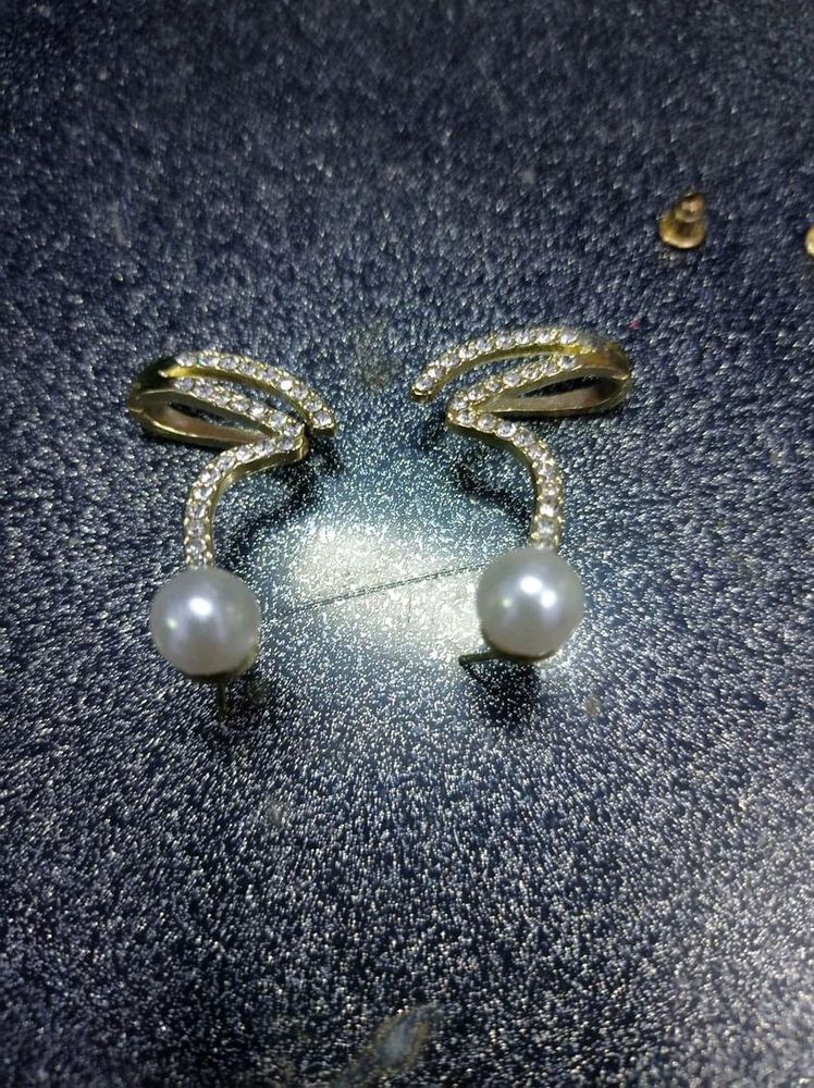 Rhinestone Clip-on Type Studs