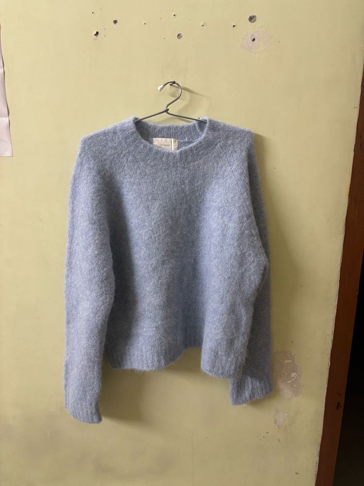Blue Knit Sweater