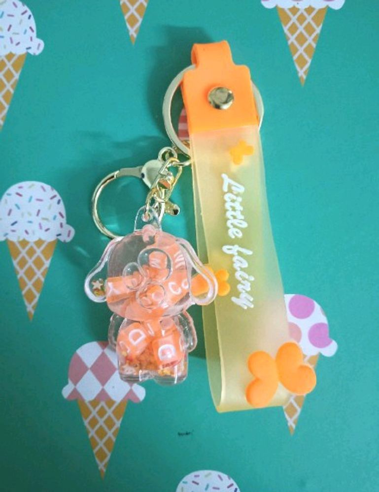 Blue And Orange Keychain Combo