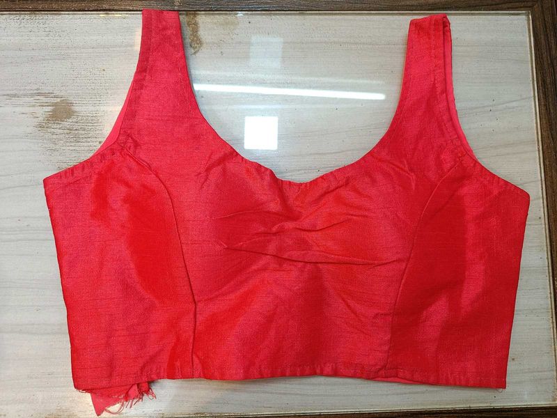 Red Bollywood Blouse