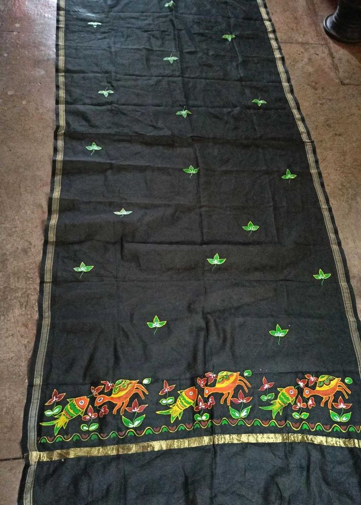 Hand Printing Dupatta
