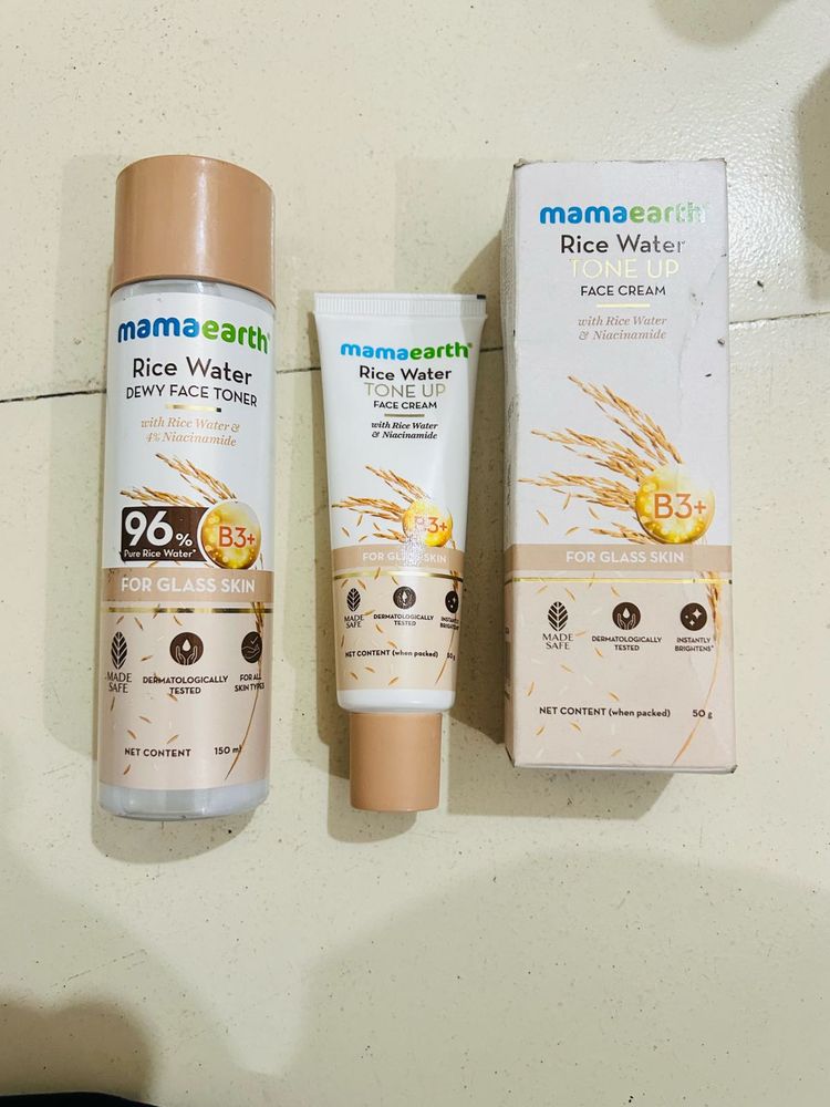 (Offer🔥)Mamaearth Rice Water Skincare Set