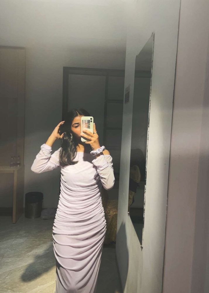 Ruched Bodycon Dress