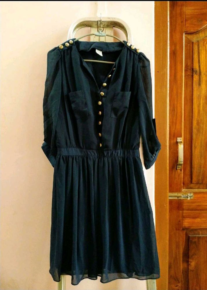 Little Navy Blue Dress 👗
