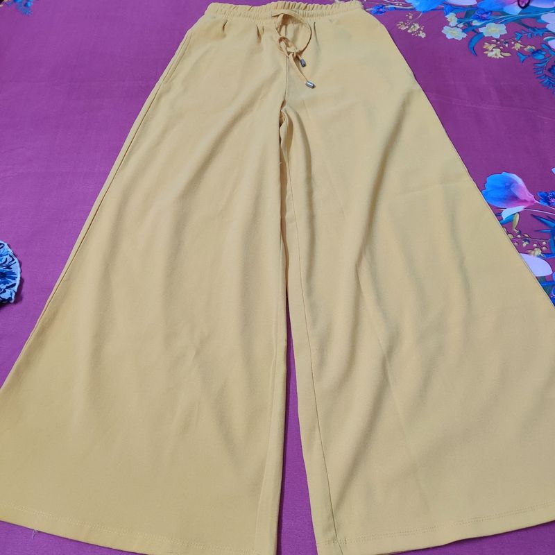Mustard Flare Pants