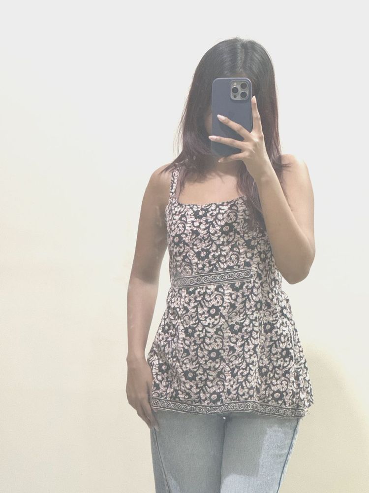 Floral Desi Cami Top