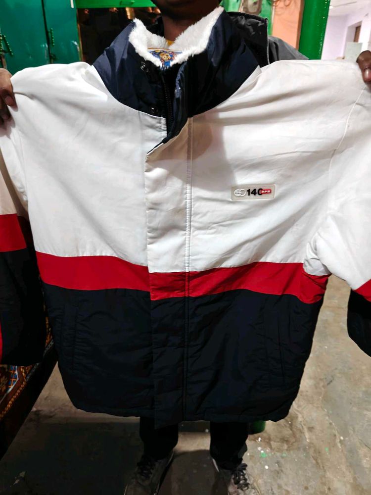 Stylish Color Blocked Jacket
