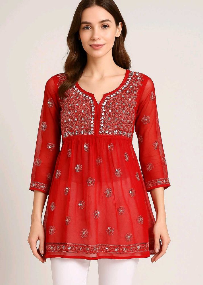 Trending New Style Chikankari Dress ♥️