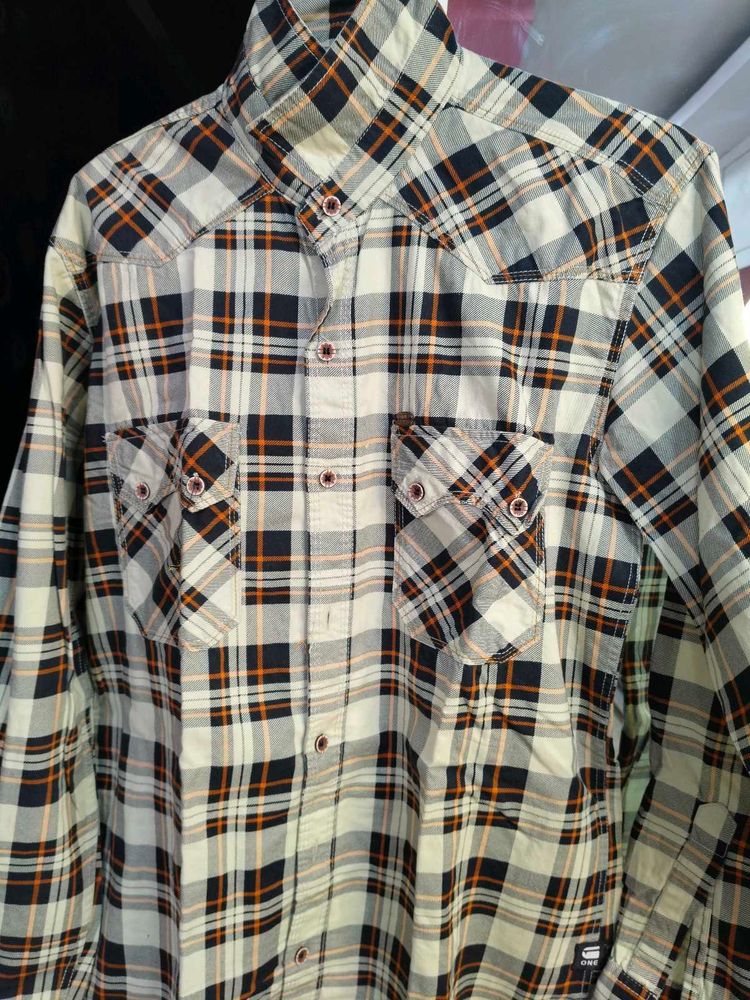G-Star RAW Plaid Shirt