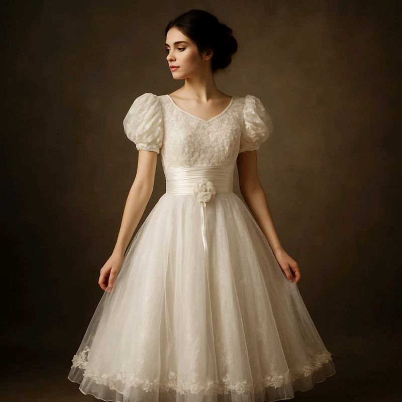 Vintage-Inspired Tulle Dress