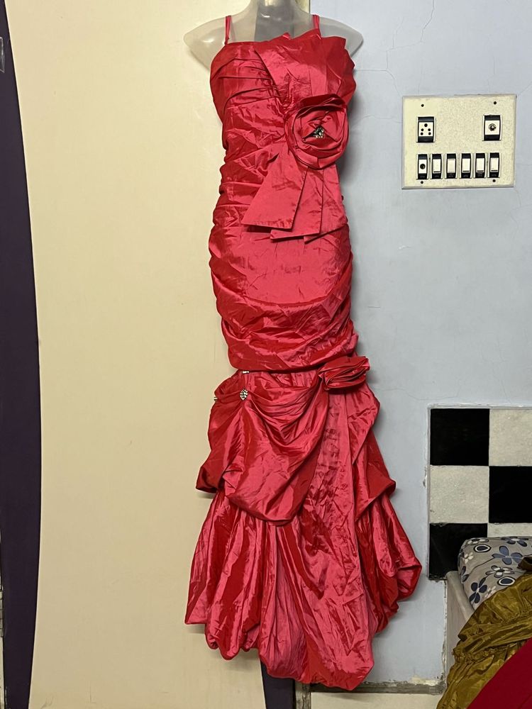 Pintrest Designer fish cut gown